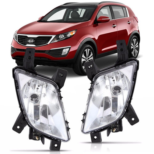 Par Farol De Milha Para Kia Auxiliar Sportage 2012 2013
