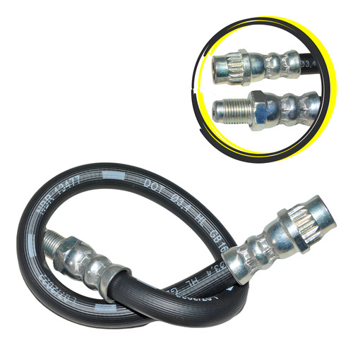 Flexivel Freio Dianteiro 330mm Sandero Logan 08 Em Diante