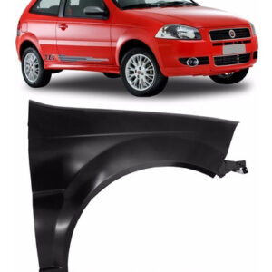 Par Paralama Palio Siena 2008 A 2011 Sem Furo Lateral