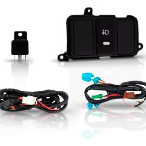 Kit Farol Milha Auxiliar Honda Civic 2007 2008 Com Grade