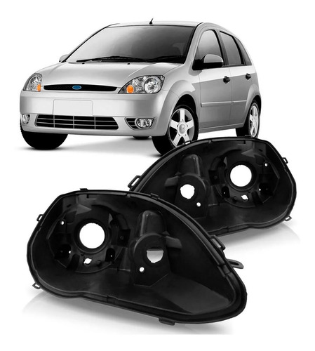 Par Carcaça Farol Fiesta 2003 2004 2005 2006 2007