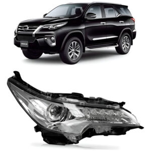 Farol Hilux Sw4 16 17 18 2019 2020 Elétrico Com Led 1ª Linha - Direito/passageiro