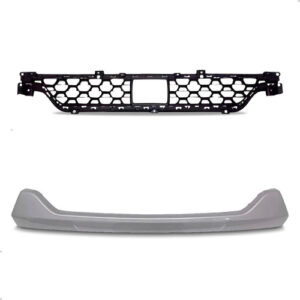 Kit Grade Inferior E Spoiler Tiggo 8 2021 A 2023 C/ Furo Preto