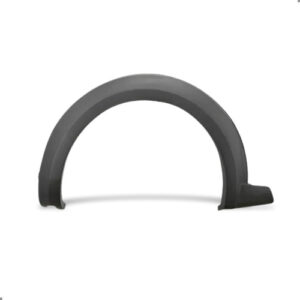 Moldura Paralama Dianteiro Strada 2014 A 2019 Cinza Esquerdo