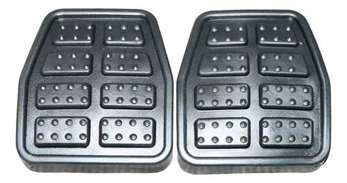 Capa De Pedal Kit 2 Peças Effa Picape Bau Furgao