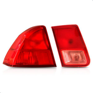 Jogo De Lanterna Civic 2001 A 2003 Vermelha