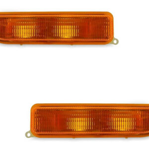 Par Sinaleira Seta Cherokee Sport 1997 A 2002 Ambar Inferior Laranja