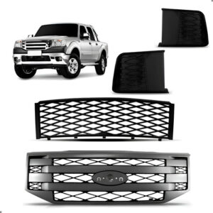 Kit Grade Para Pickup Ranger 2009 2010 2011 2012 Preto