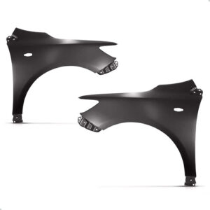 Par Paralama Para Toyota Corolla 2009 A 2013 C/ Furo Pisca