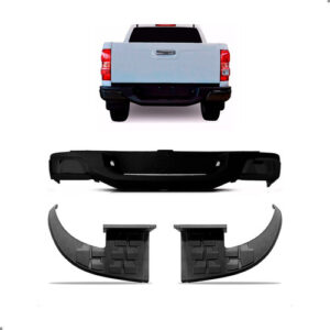 Kit Parachoque Traseiro Para S10 2012 A 2024 Com Polainas