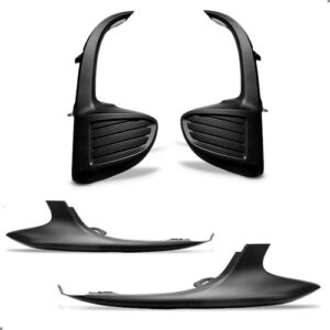 Kit Molduras Para Yaris 2023 2024 2025 Com Grade Milhas Preto Ambos Lados