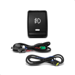 Kit Farol Milha Frontier 2017 A 2018 C/ Moldura Cromada