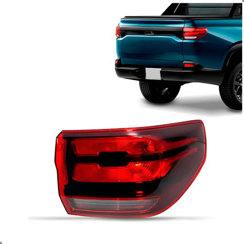 Lanterna Traseira Para Montana 2023 2024 2025 1ª Linha Direito/passageiro