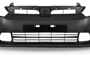 Parachoque Dianteiro Para New Civic 2006 A 2009 Com Furo Preto