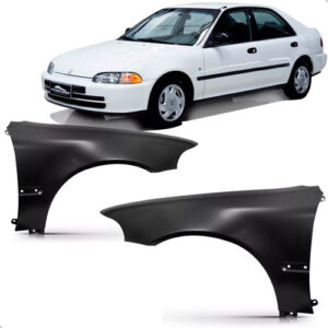 Par Paralama Para Honda Civic 1992 1993 1994 1995 Sedan