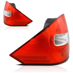 Kit Parachoque Traseiro Fiesta 2003 A 2010 Com Par Lanternas