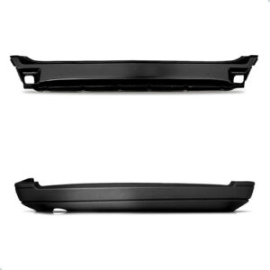 Kit Parachoque Traseiro E Painel Vw Parati 1987 A 1994 Preto