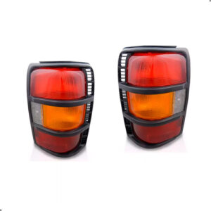 Kit Pajero 1992 93 1994 95 1996 1997 Lanternas E Sinaleiras Ambos Lados Vermelho