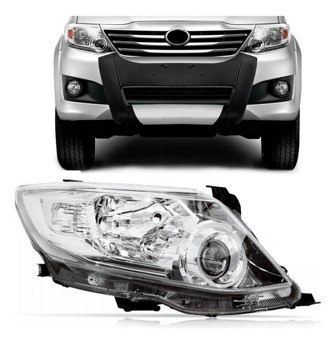 Farol Hilux Sw4 2012 13 14 2015 Elétrico Sem Motor 1ª Linha Direito/passageiro