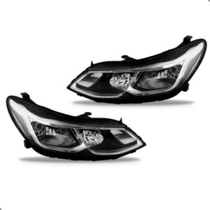 Kit Frente Para Cruze 2017 A 2019 Farois Grades Parachoques Preto