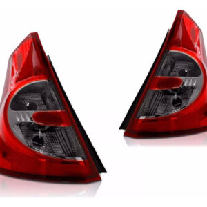 Kit Sinaleira Fumê Sandero 2007 A 2011 + Par Farol Negro