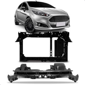 Kit Painel Mini Frente Fiesta 2013 A 19 Superior E Inferior