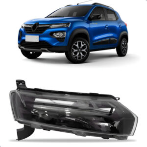 Farol Para Renault Kwid 2022 2023 2024 Drl 1ª Linha Direito/passageiro