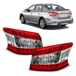 Par Sinaleira Traseira Canto Sentra 2014 A 2016 C/ Led