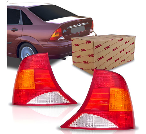 Par Sinaleira Focus Sedan 1998 1999 2000 01 02 03 04 05 Vermelho