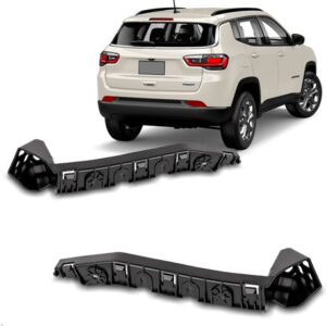 Par Suporte Guia Parachoque Traseiro Compass 2017 Até 2021