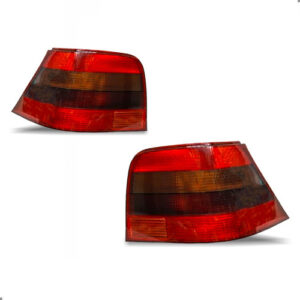 Par Lanterna Traseira Para Golf Gti 1999 A 2006 Fumê Ambos Lados