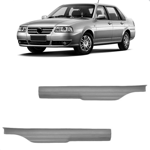 Par Soleira Santana 2000 Até 2006 Traseira Cinza Claro Cinza