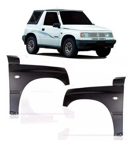 Par Paralama Suzuki Vitara Sidekik 1990 1991 92 93 94 95 96