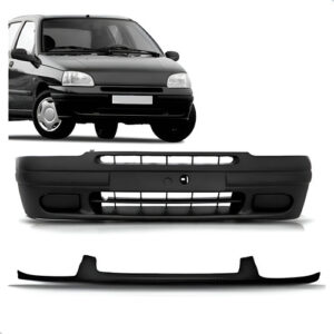 Kit Envolvente Para Clio 1996 1997 1998 Plástico 1a Linha Preto