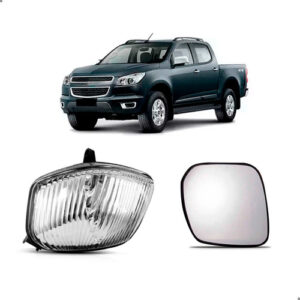 Kit Sinaleira Retrovisor S10 12/24 C/lente Completa Esquerda