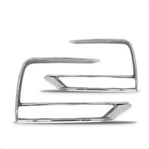 Par Moldura Grade Lateral Cromada Tiggo 8 Pro 2023 A 2024 Cromado