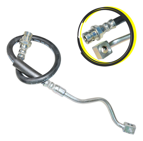 Flexivel De Freio Dianteiro Dir F250 350 S Abs 99 Em Diante