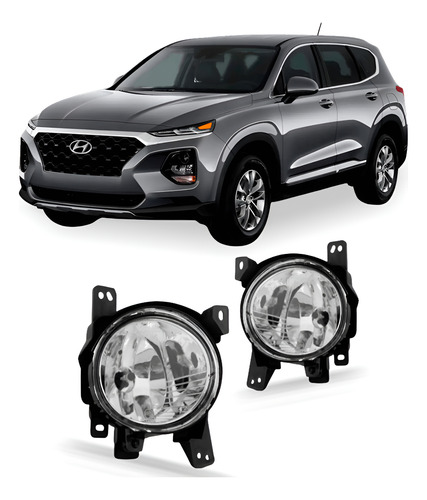 Par Farol Milha Santa Fe 2010 A 2013