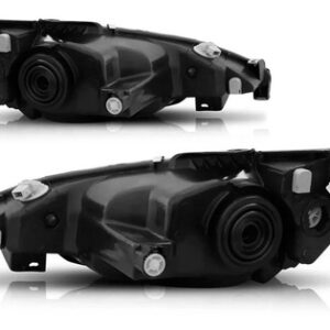 Par Farol Peugeot 206 E 206 Sw 2000 A 2006 Foco Simples Liso