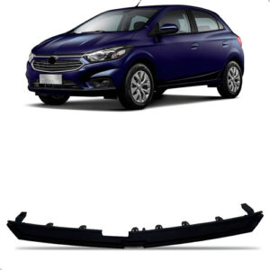 Grade Sup Onix Prisma 2017 A 2019 Friso Black Piano Completa Preto