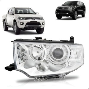 Farol Para Mitsubishi L200 Triton 12 13 14 15 2016 1ª Linha Direito/passageiro