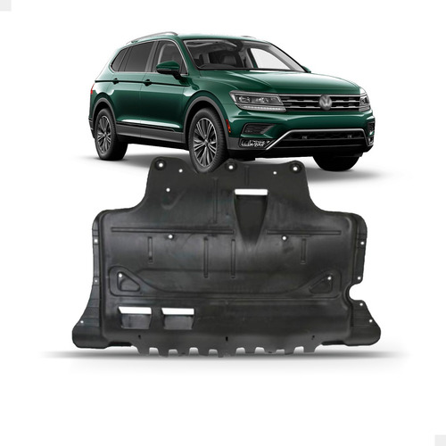 Defletor Protetor Inferior Central Carter Tiguan 2018 A 2021