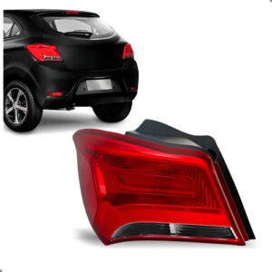 Lanterna Traseira Fumê Para Onix 17 2018 2019 2020 1ª Linha Esquerdo/motorista Vermelho