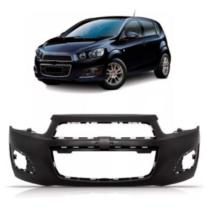 Parachoque Dianteiro Sonic 2012 A 2014 1a Linha  Preto