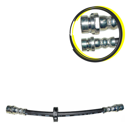 Flexivel De Freio Traseiro Focus 1.8 2.0 2000 A 2005