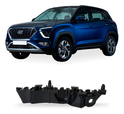 Suporte Guia Creta 2022 A 24 Parachoque Dianteiro Esquerdo