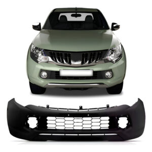 Parachoque Dianteiro L200 Triton 16 17 18 C/furo Novo Preto