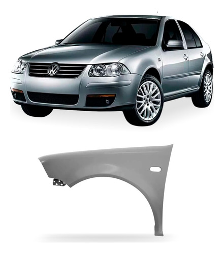 Paralama Para Bora 2008 A 2011 Com Furo Esquerdo