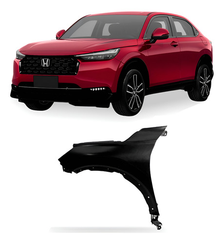 Paralama Para Hrv 2023 2024 2025 2026 Lado Direito