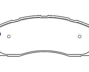 Pastilha Dianteira Dodge Ram 2500 5.9 2009 Até 2019 Promoção